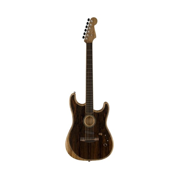 Fender American Acoustasonic Stratocaster Acoustic Guitar -  Ebony Fingerboard
