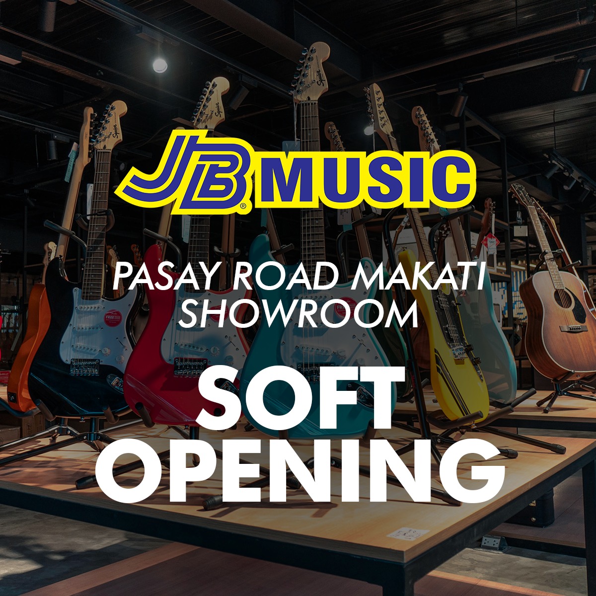 NEW BRANCH! JB Music & Sports Pasay Road Showroom