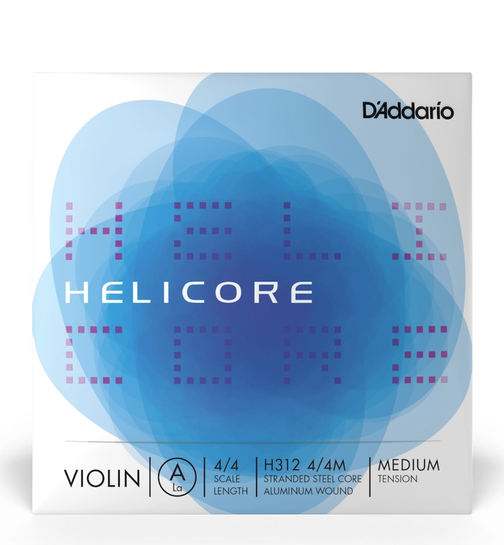 D'Addario H312 Helicore Violin A String - 4/4
