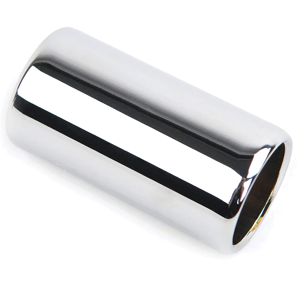 D'Addario PWCBS-SL Accessories Guitar Slide - Chrome-Plated Brass - Large