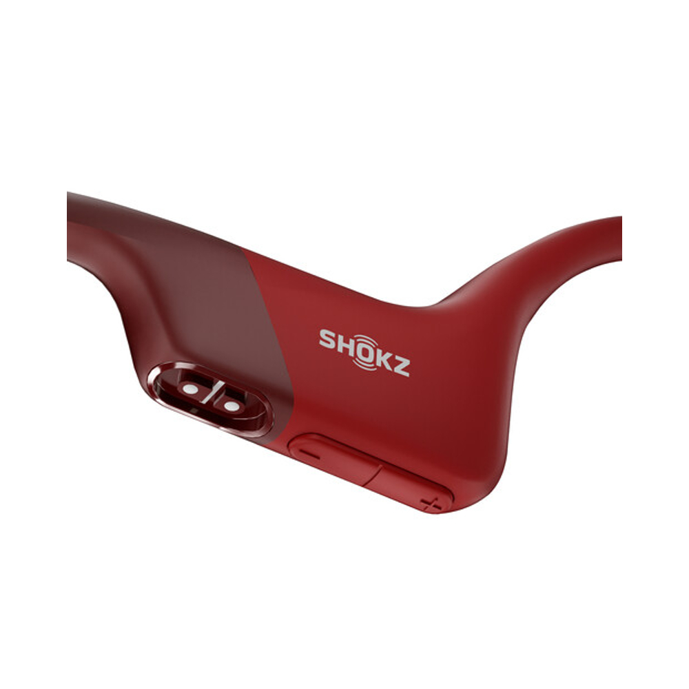 Shokz OpenRun Wireless Open-Ear Headphones - Red (S803RD)