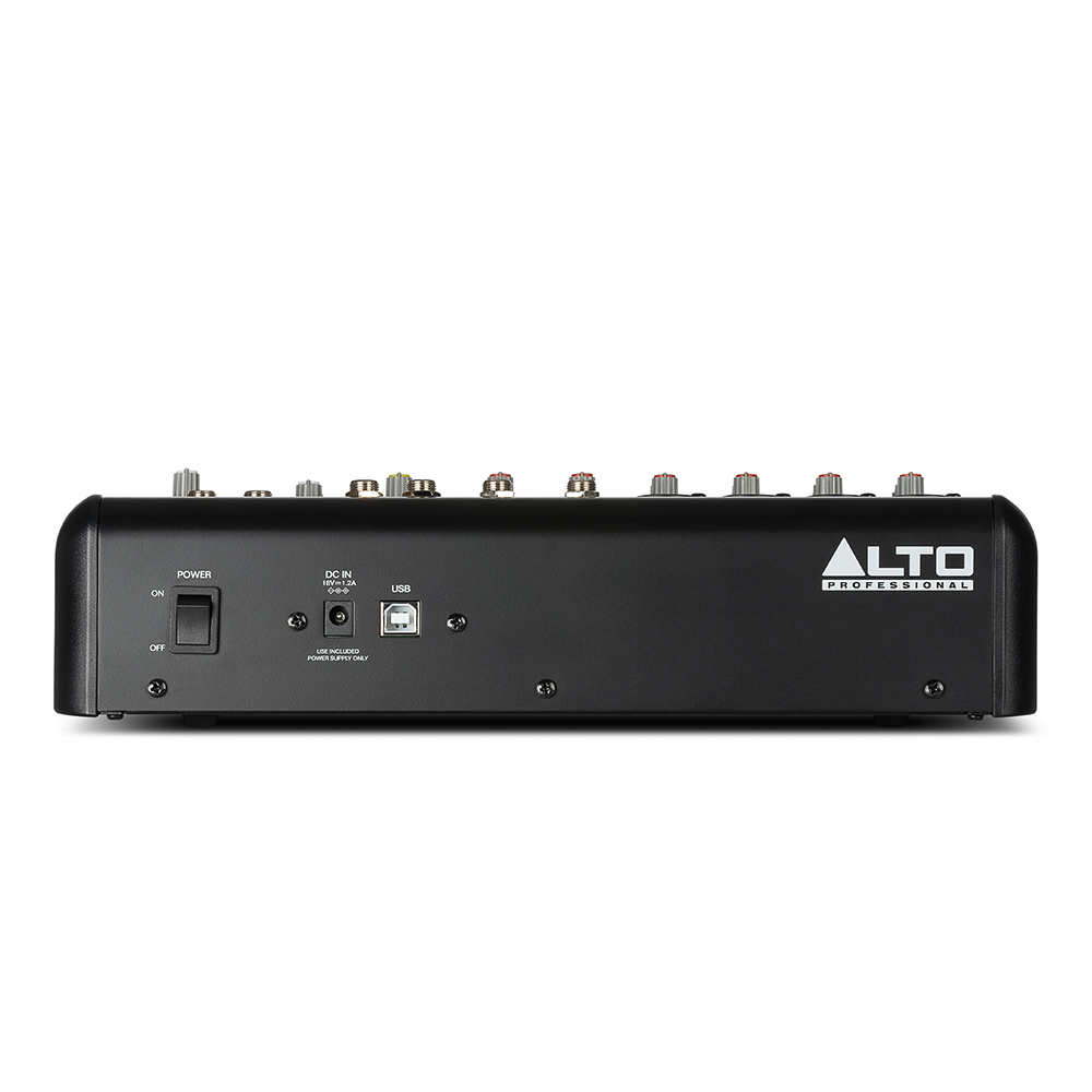 Alto TrueMix 800 FX 8-Channel Analog Mixer with USB