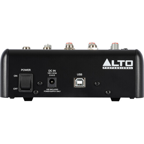 Alto TrueMix 500 5-channel Analog Mixer with USB