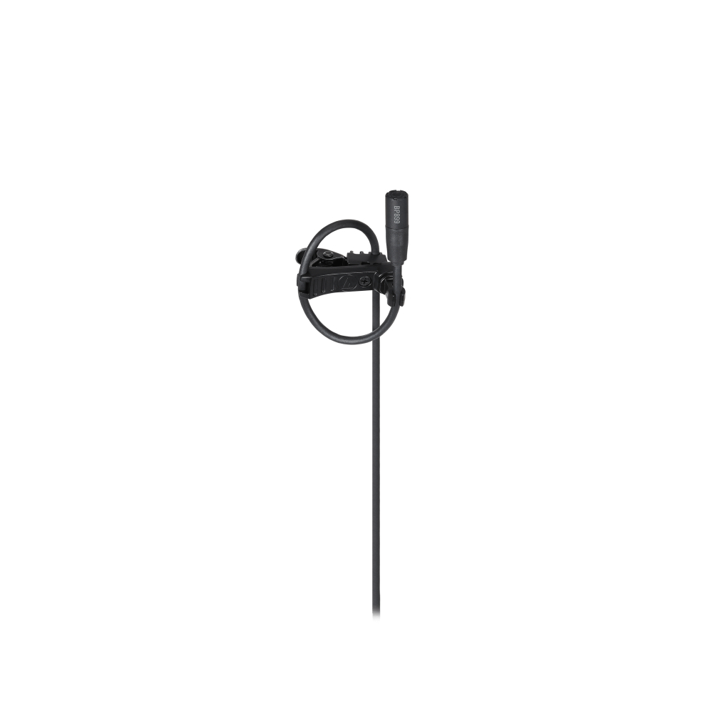 Audio-Technica BP899cH Subminiature Omnidirectional Lavalier Microphone (Black cH-Style Connector)