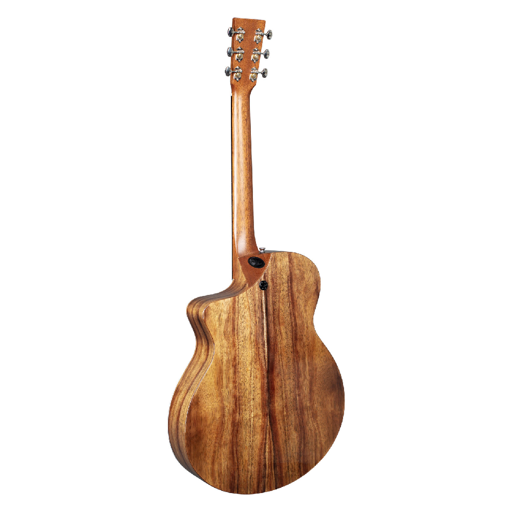 Martin & Co. SC13E-01 Koa Fine Veneer with Soft Case Acoustic Guitar with Pick Up