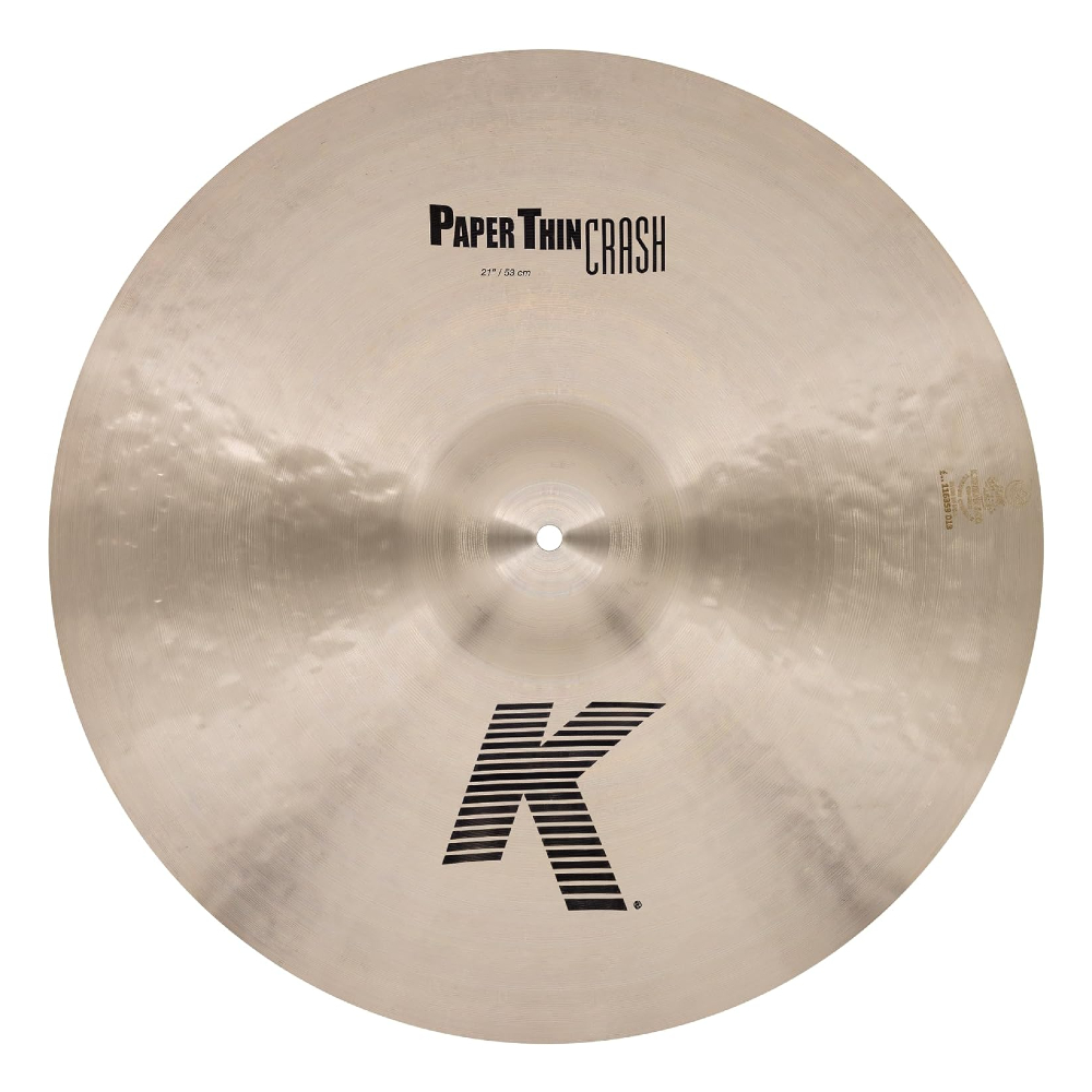 Zildjian K2821 21-inch K Paper Thin Crash Cymbal