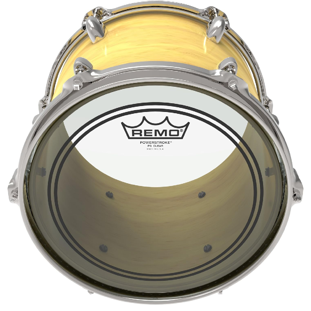 Remo P3-0312-BP Powerstroke 3 Clear Batter 12-inch Drum Head