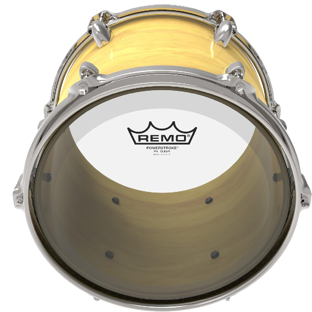 Remo P4-0312-BP PowerStroke 4 Clear Batter 12-inch Drum Head