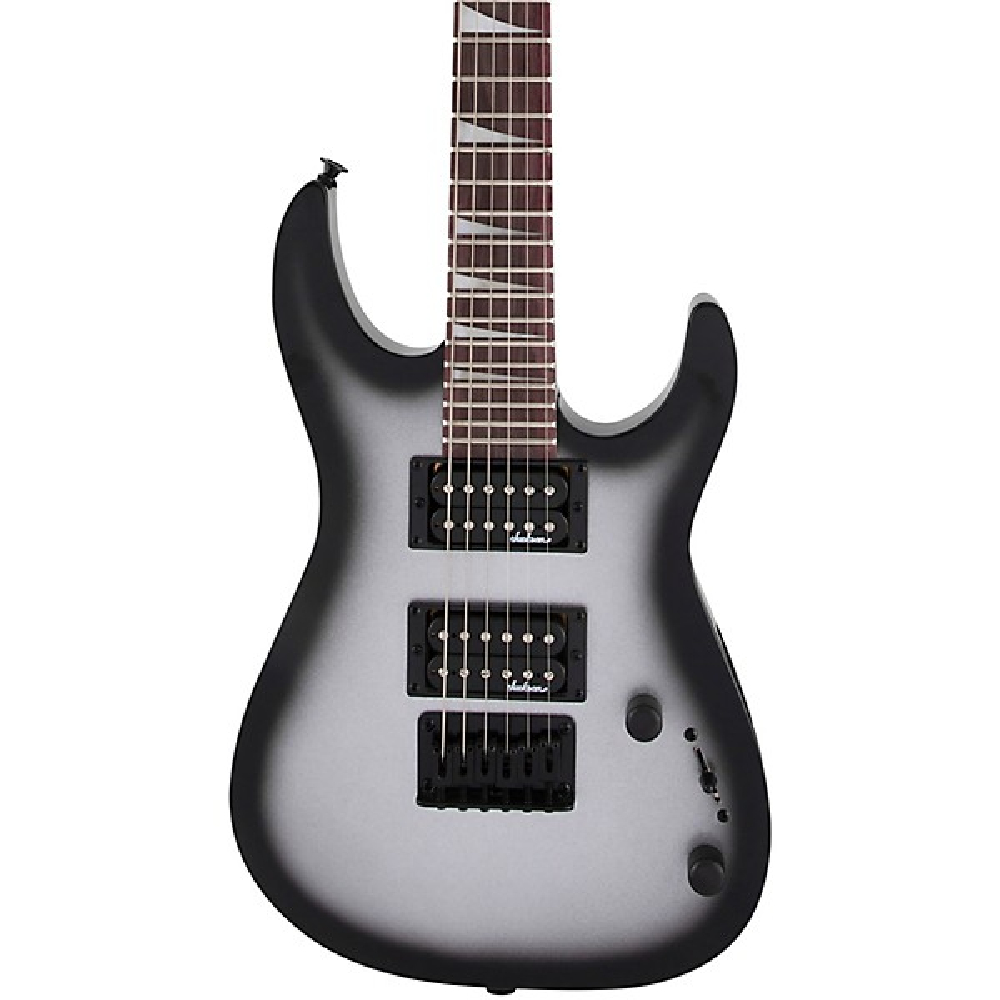 Jackson JS1X DK Minion Metallic Silver Burst Electric Guitar (2912525521)