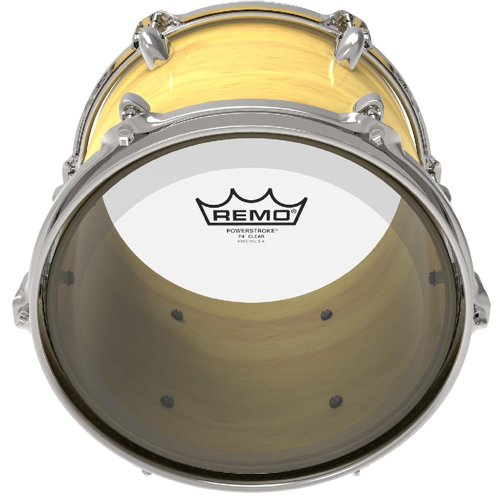 Remo P4-0314-BP Powerstroke 4 Clear Batter 14-inch Drum Head