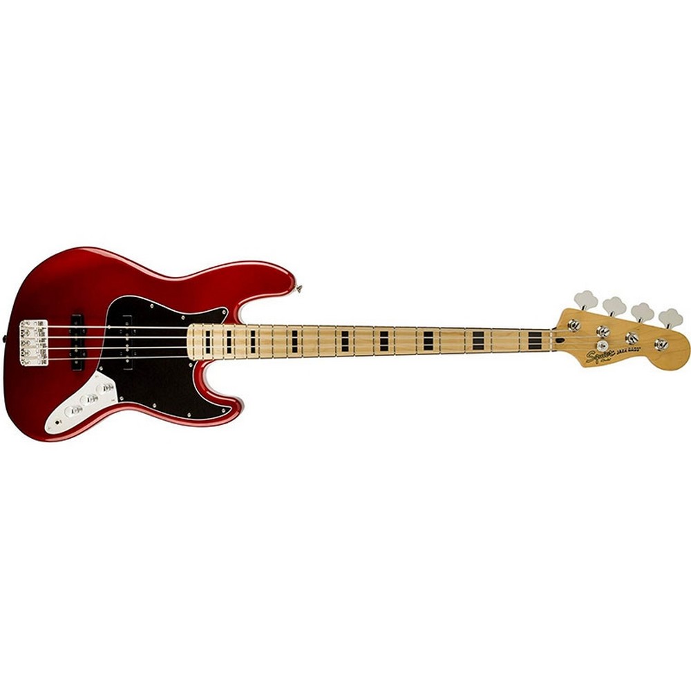 Squier by Fender Vintage Modified Jazz Bass 70s Candy Apple Red