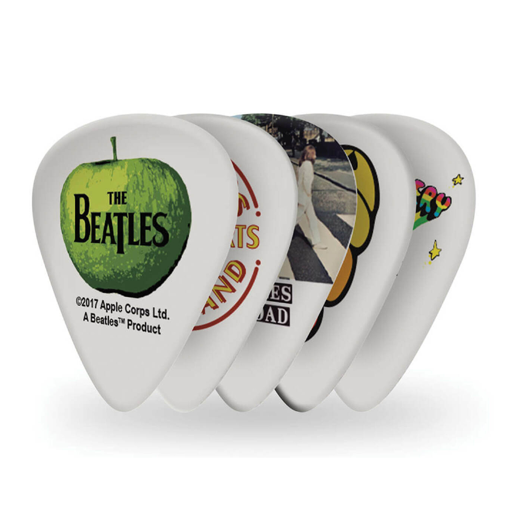 D'Addario Beatles Albums Guitar Picks - Thin (10 pack)