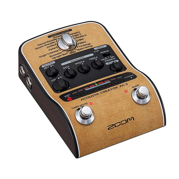 Zoom AC-2 Acoustic Guitar Effect Pedal
