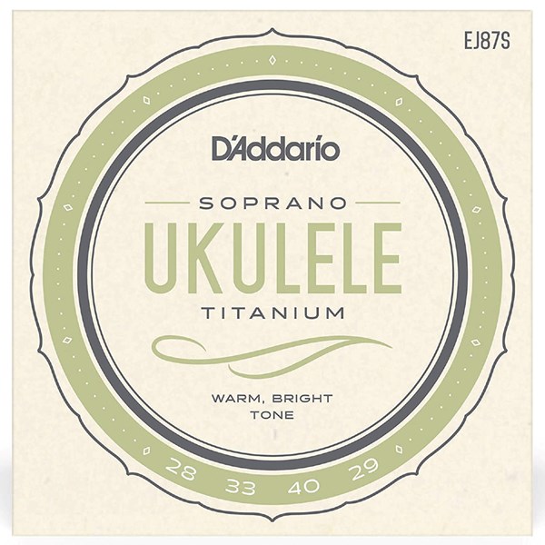 D'Addario EJ87S Titanium Ukulele Strings