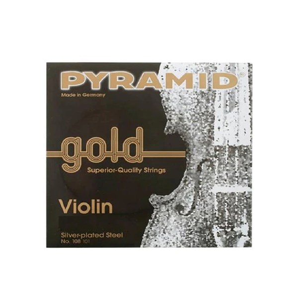 Pyramid 108 100 Gold Ball End Violin Strings