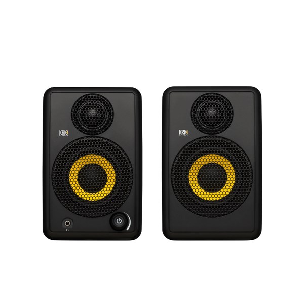 KRK GoAux 3 3 Inch Portable Studio Monitor Speaker (GOAUX3-EU)