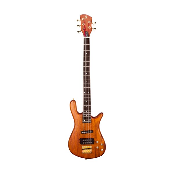 SX SWB1 Bass Guitar (Natural)