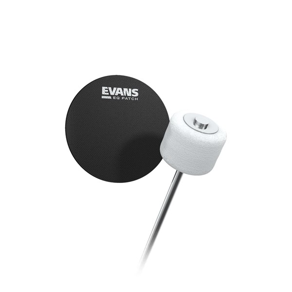 Evans Single Pedal Patch - Black Nylon (EQPB1)
