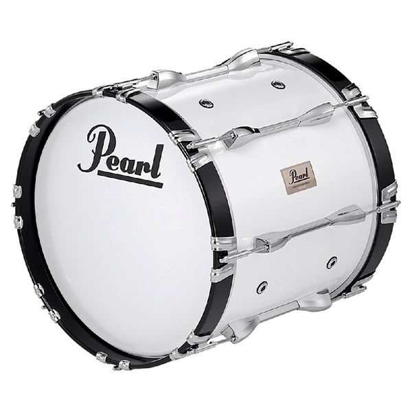 Pearl CMB2614N/C+ CXB-2 Competitor 26x14 Marching Bass Drum (Pure White)
