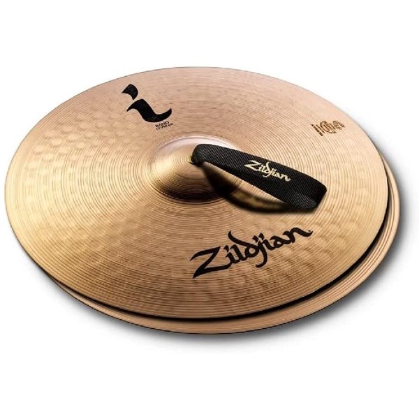 Zildjian ILH16BP marching Band Pair 16-inch Cymbals (Strap not included)