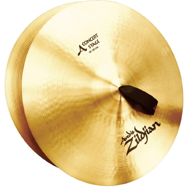 Zildjian A0454 Concert Stage Pair 18-inch Cymbals