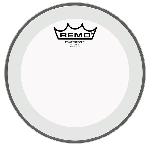 Remo P4-0312-BP PowerStroke 4 Clear Batter 12-inch Drum Head