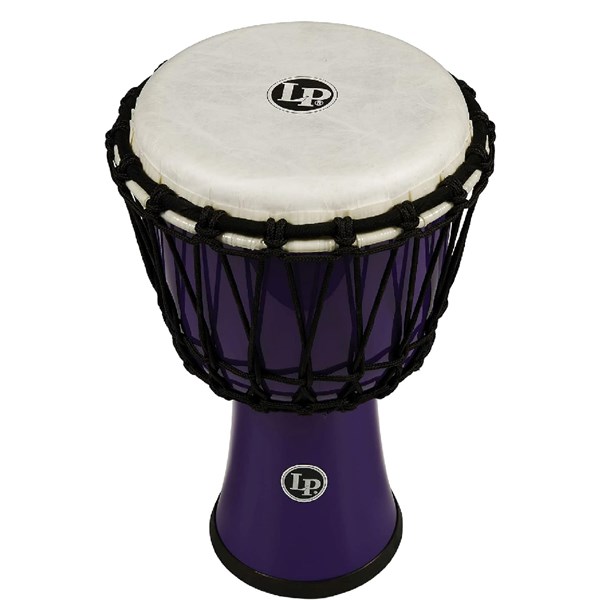 LP LP1607PL 7-Inch Rope Tuned Circle  Djembe With Perfect-Pitch Head