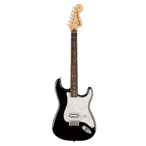 Fender Tom DeLonge Stratocaster Rosewood Fingerboard Electric Guitar (Black)