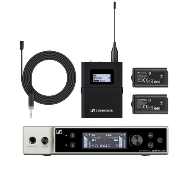 Sennheiser EW-D MKE 2-835-S SET (R1-9) EW-DX Combo Wireless Microphone Set