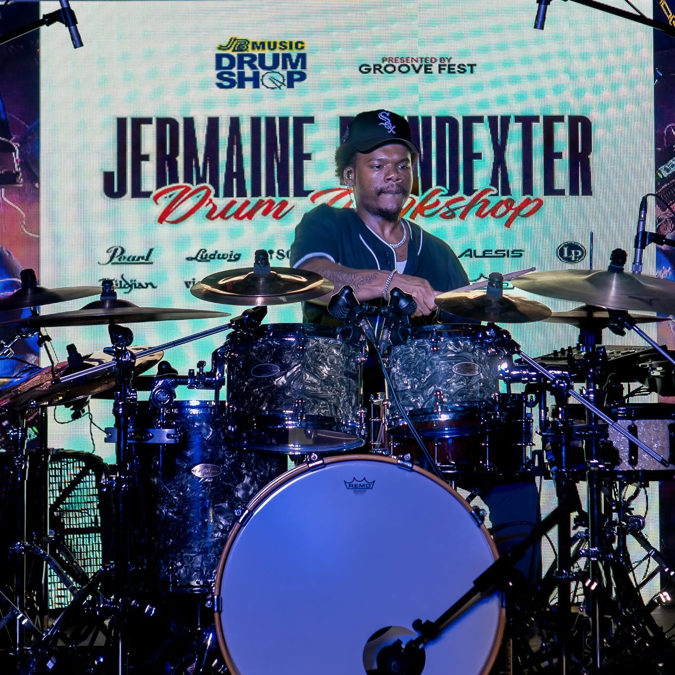 Jermaine Pondexter Drum Workshop at JB Music