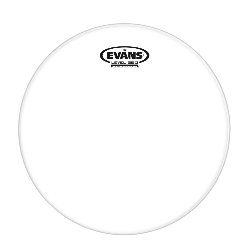 Evans Genera G2 10 inch Clear Tom Drum Head (TT10G2)