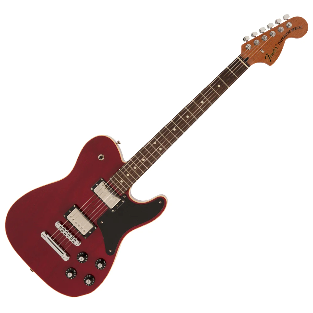 Fender Made in Japan Troublemaker Telecaster - Rosewood Fingerboard - Crimson Red (5300100338)