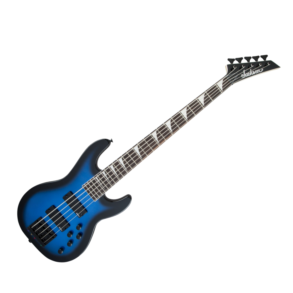 Jackson JS3V JS Series Concert Bass Guitar (Metallic Blue Burst)