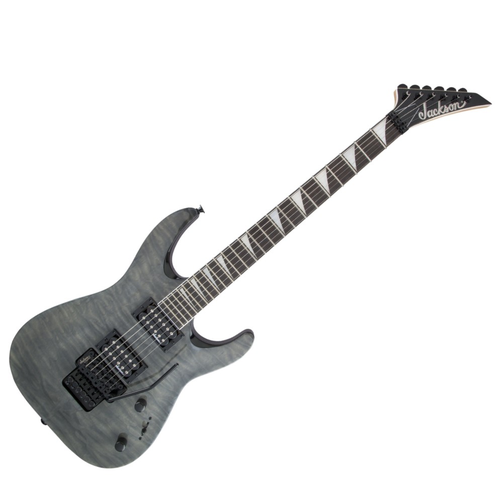 Jackson JS32Q Dinky Arch Top (Transparent Black)