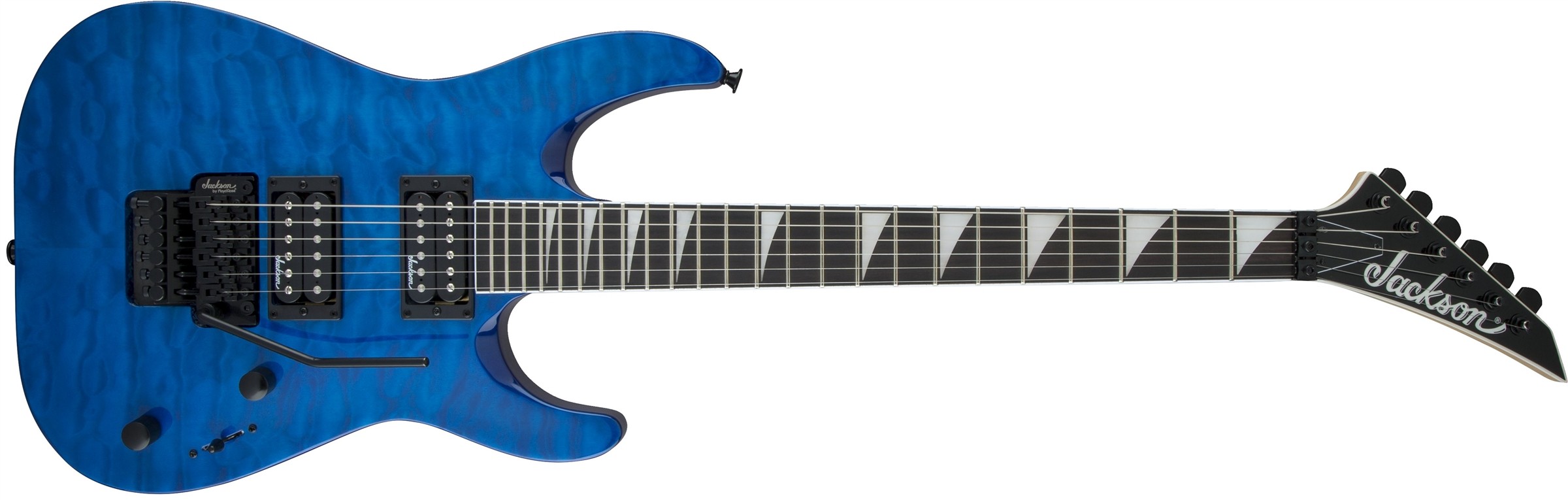 Jackson JS32Q DKA Dinky Archtop in Trans Blue
