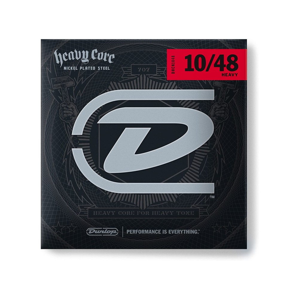 Dunlop DHCN1048 Heavy Core NPS Electric Guitar Strings