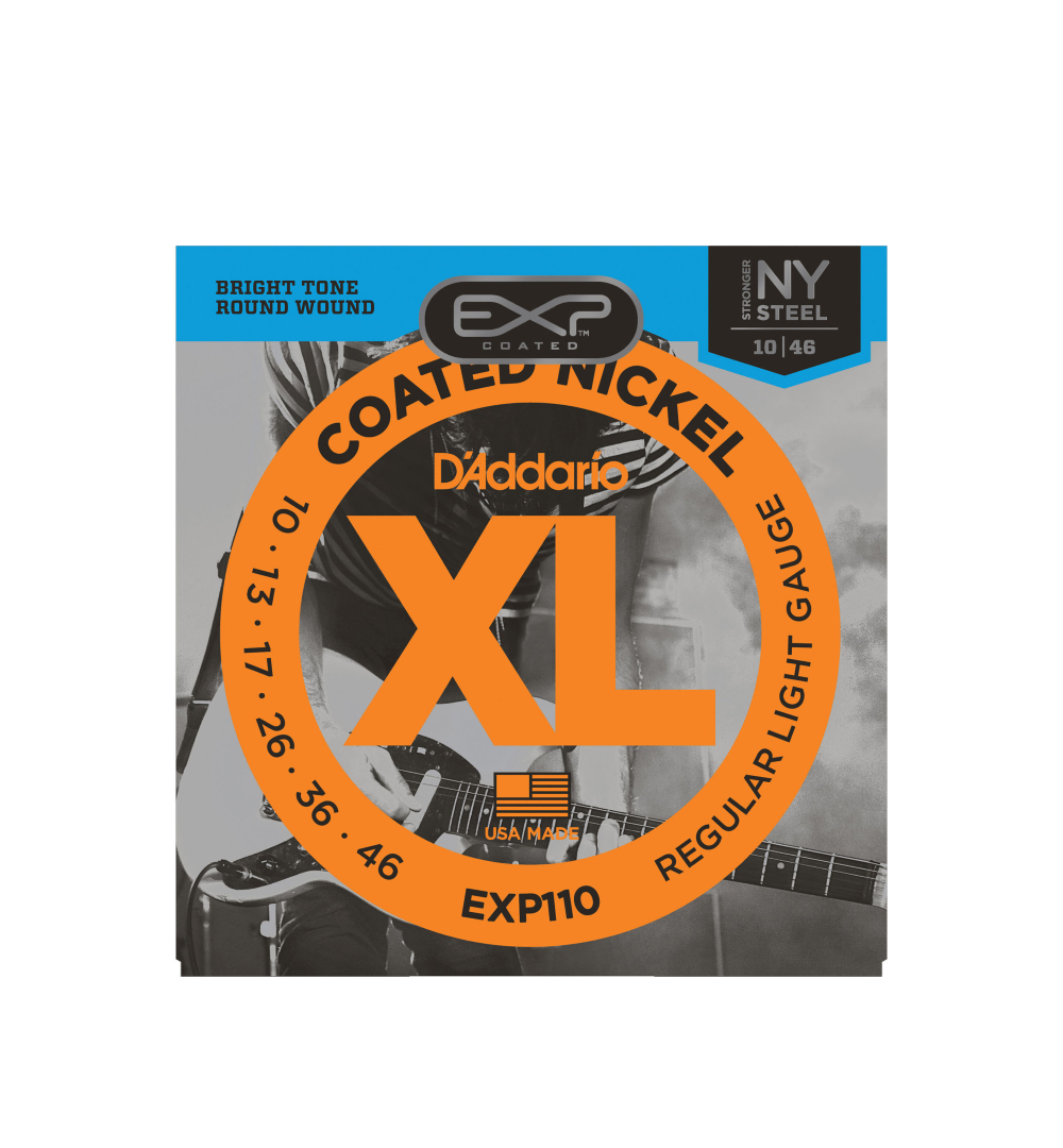 D'Addario EXP110 Coated Light 10-46 Nickel Wound