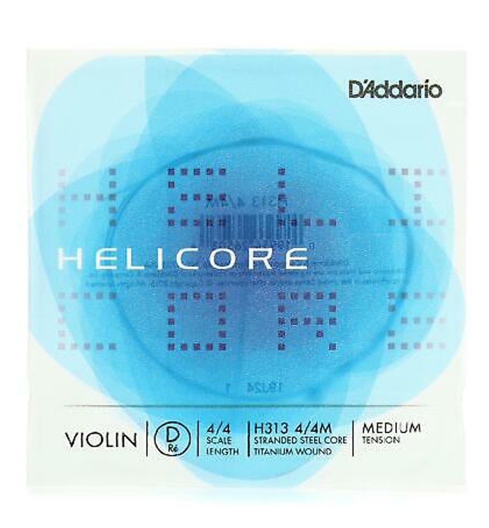 D'addario H313 Violin Helicore String D 4/4 M