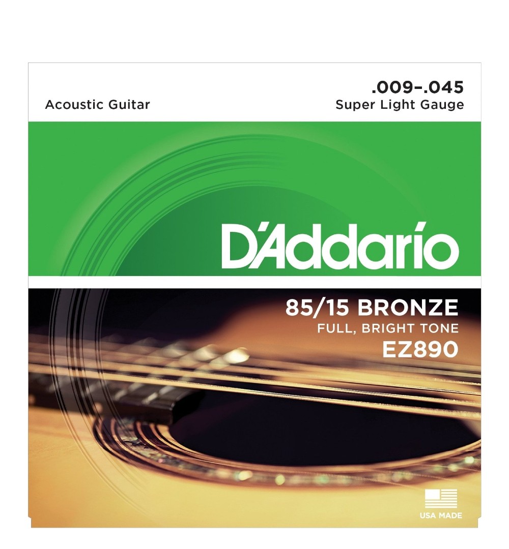 D'Addario EZ890 Great American Bronze Acoustic Guitar Strings