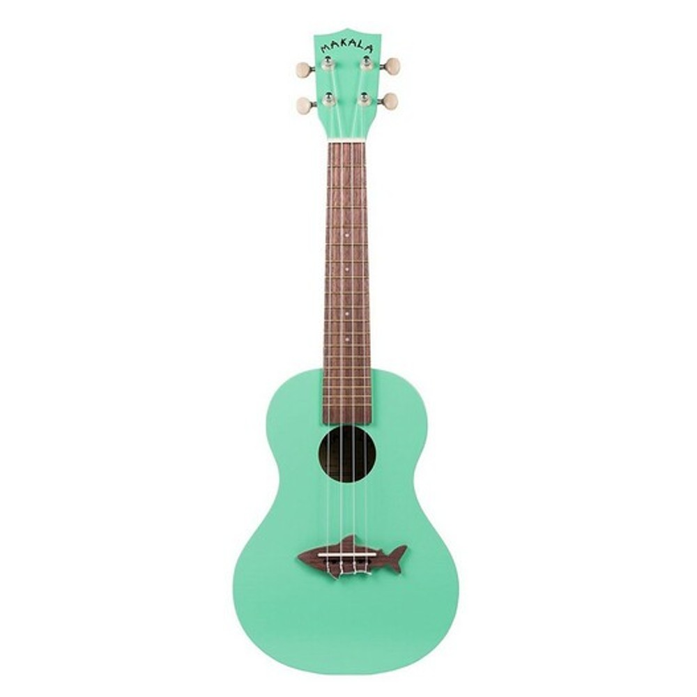 Kala MK-CS Surf Green Makala Shark Concert Ukulele