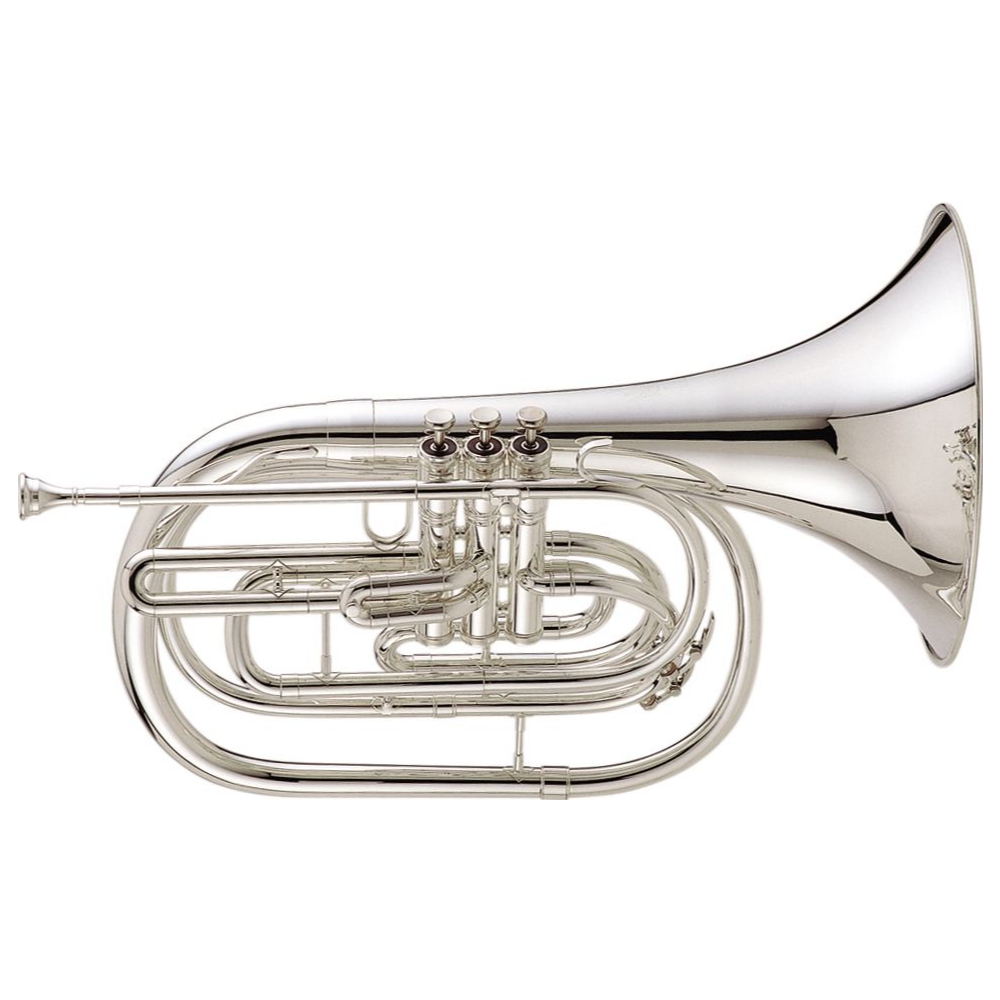 King 1122 Ultimate Series Marching Bb French Horn 1122SP Silver