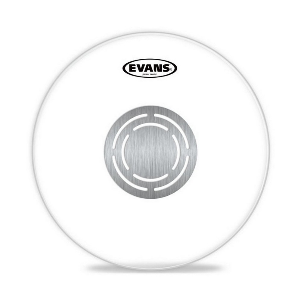 Evans Power Center 18 inch Clear Drum Head (TT18PC1)