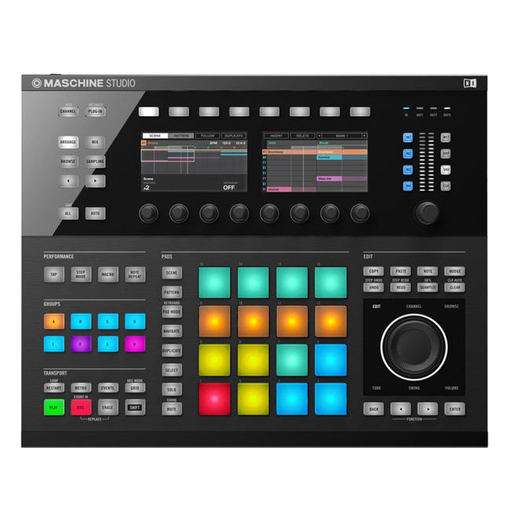 Native Instruments Maschine Studio Hybrid Music Production System (Black)