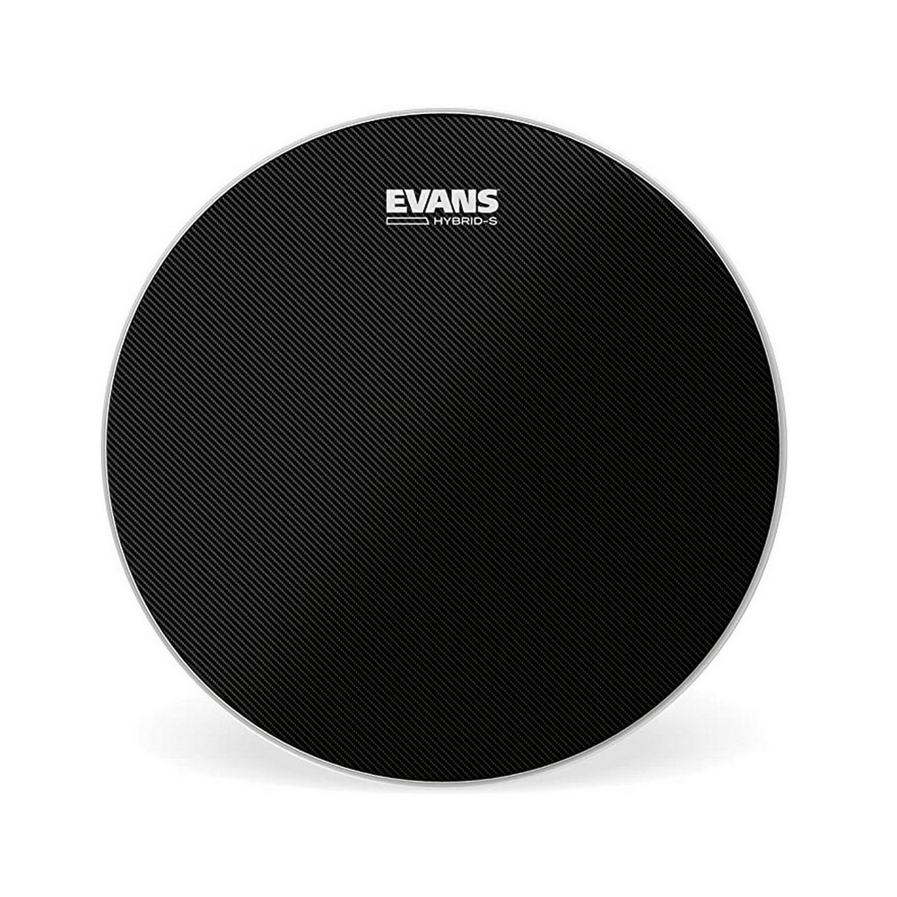 Evans Hybrid-S 13 inch Black Marching Snare Drumhead (SB13MHSB)