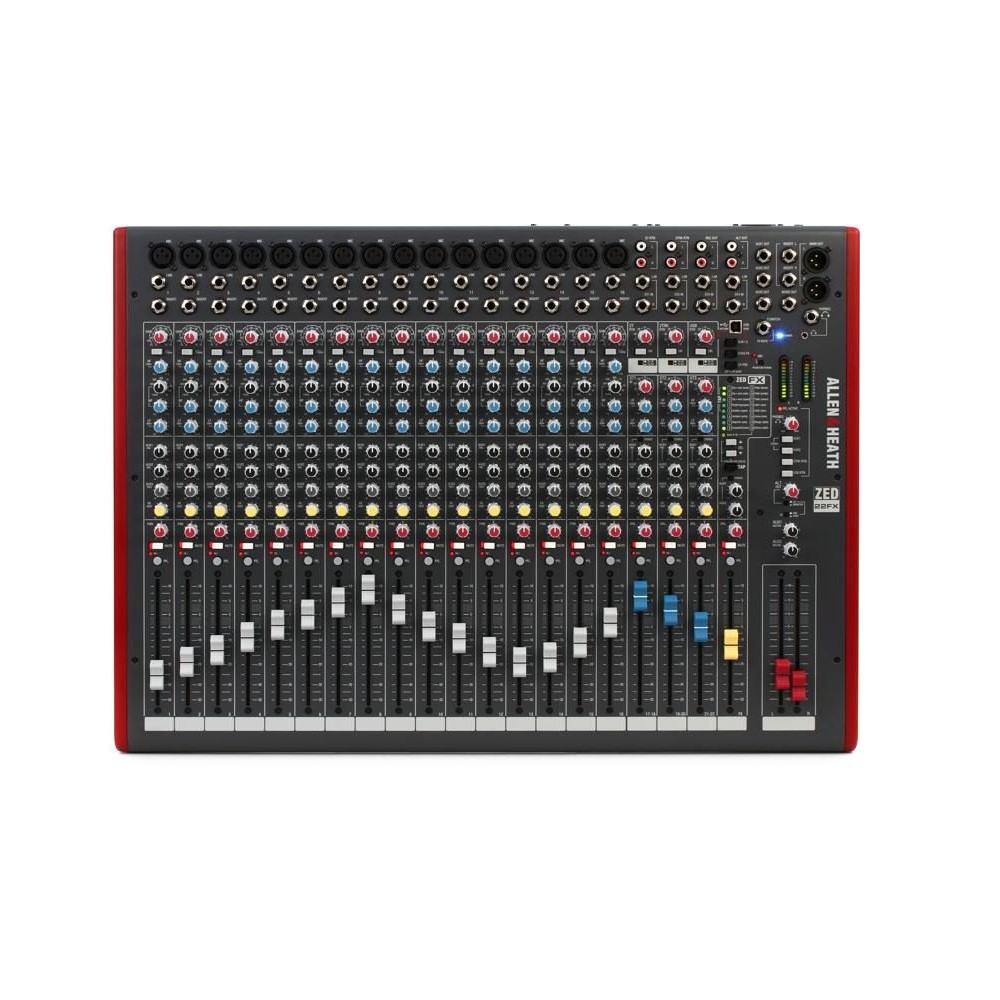 Allen & Heath ZED 22FX 22-Channel Analog Mixer with FX/USB 