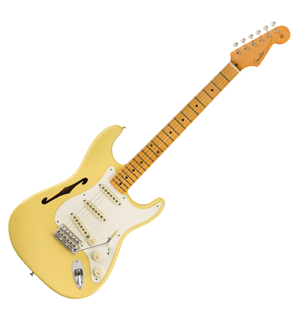 Fender Eric Johnson Thinline Stratocaster - Vintage White (113602741)