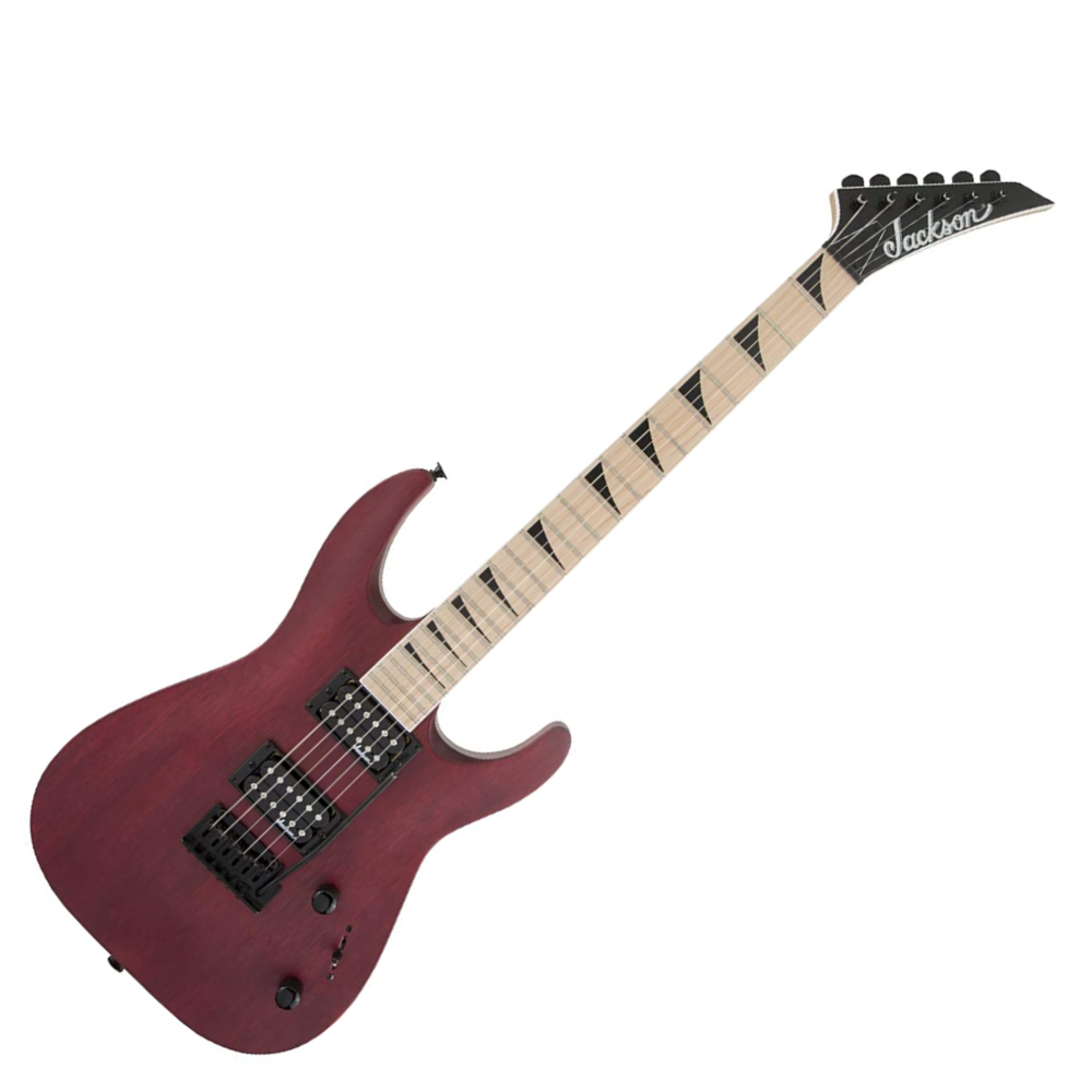 Jackson JS22 DKAM JS Series Dinky Arch Top Electric Guitar (Red Stain)