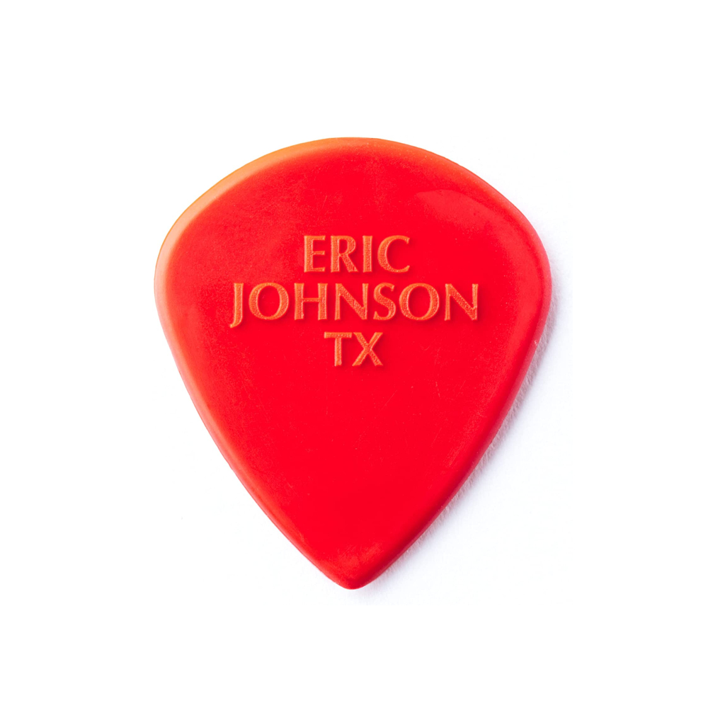 Dunlop 47PEJ3N Eric Johnson Nylon Jazz III Guitar Picks Red Nylon (6-pack)