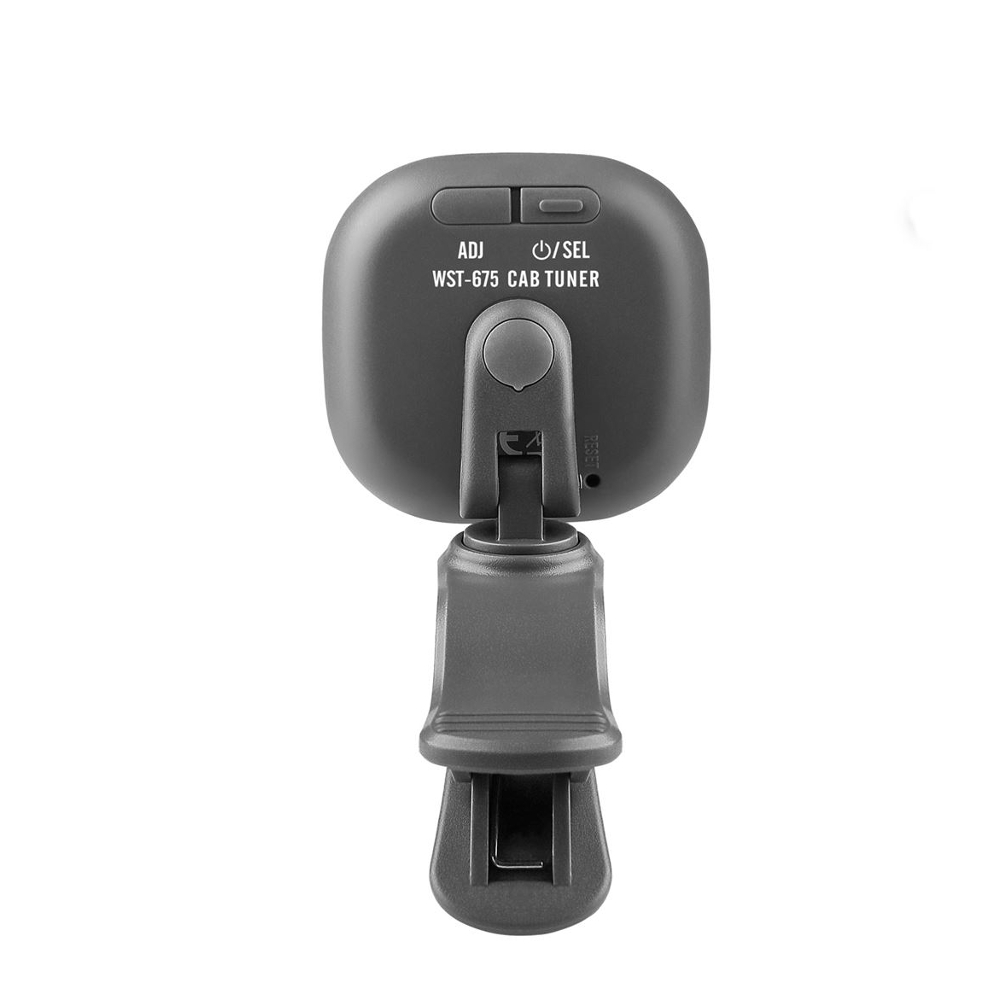 Cherub WST-675 USB Rechargeable Chromatic Cab Tuner (Dark Grey)