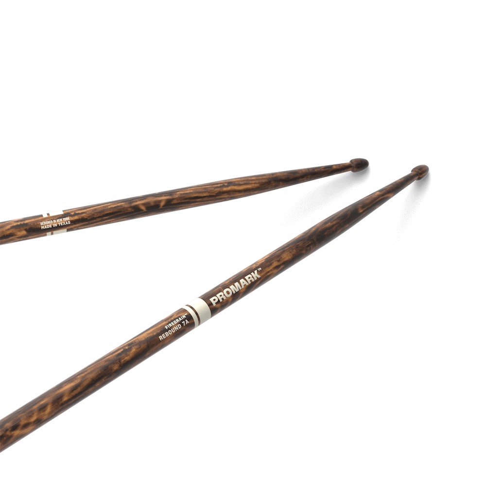 Promark R7AFG Rebound 7A Fire Grain Wood Tip Drum Stick